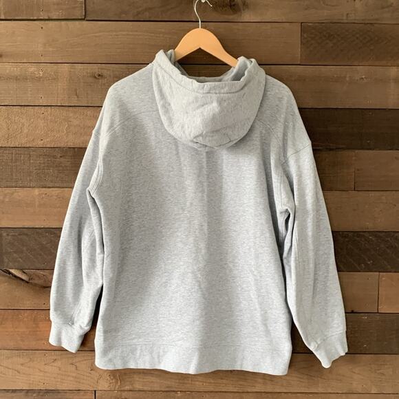 Lululemon Women's Perfectly Oversized Hoodie Heathered in Core Light Grey - Picture 5 of 9